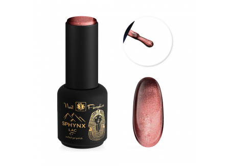 SPHYNX Lac Cat Eye Gel Polish - Crimson Radiance 10ml